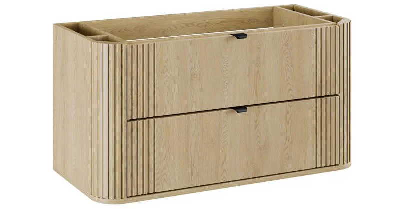 Kúpeľňová skrinka pod umývadlo OVALIA CREMONA 100cm