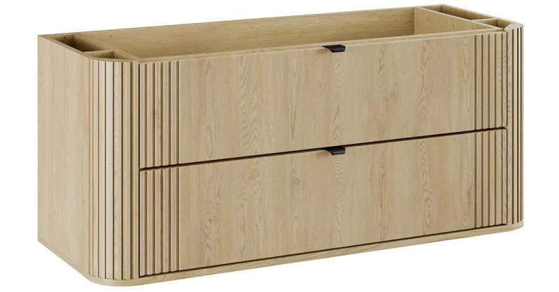 Kúpeľňová skrinka pod umývadlo OVALIA CREMONA 120cm