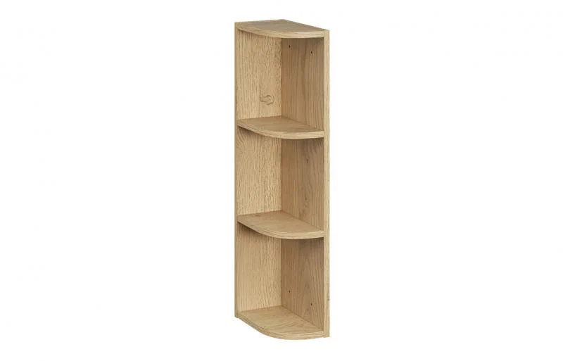 Kúpeľňový otvorený regál DUB CREMONA 15 cm