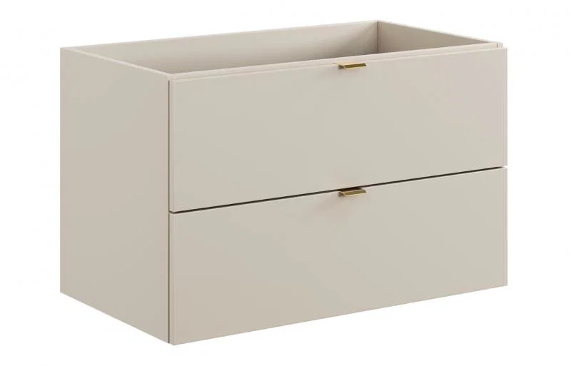 Kúpeľňová skrinka pod umývalo DALIA CASHMERE 80 cm / 2 zásuvky