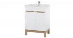 Kúpeľňová skrinka BALI WHITE 60cm s umývadlom