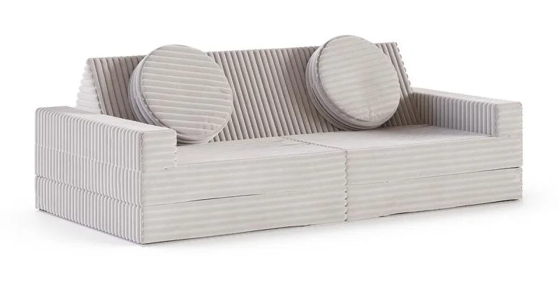 Rozkladacia pohovka VARIANT ŠEDÁ SZTRUKS 160x80