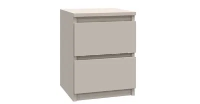 Nočný stolík MALWA M2 s 2 zásuvkami KAŠMIER