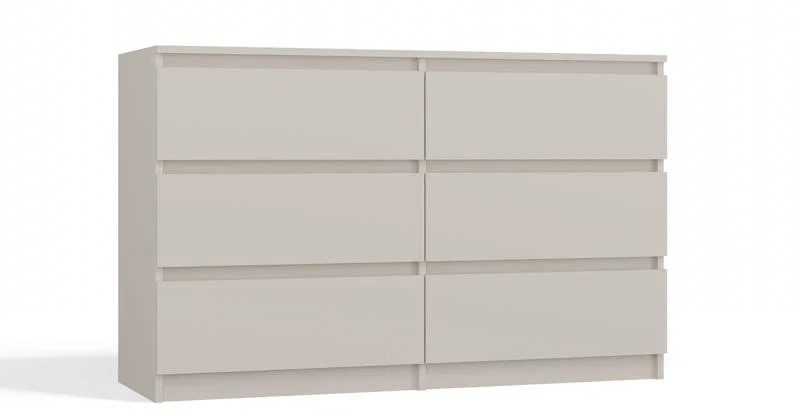 Komoda MALWA M6 120cm KAŠMIER matná