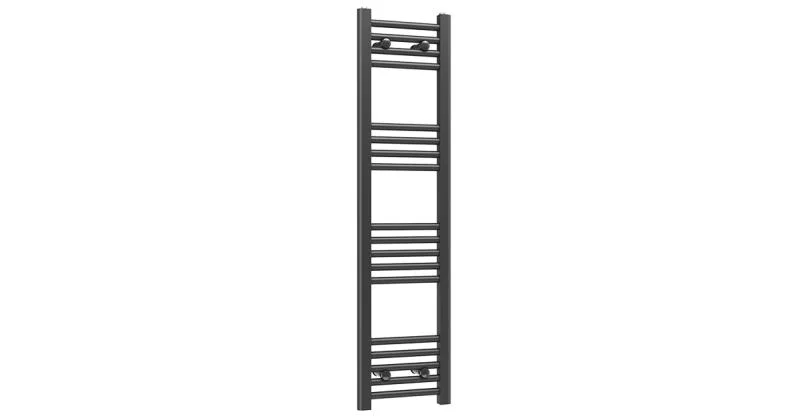 Kúpeľňový radiátor BASIC 300x1200mm, 336W - ČIERNA
