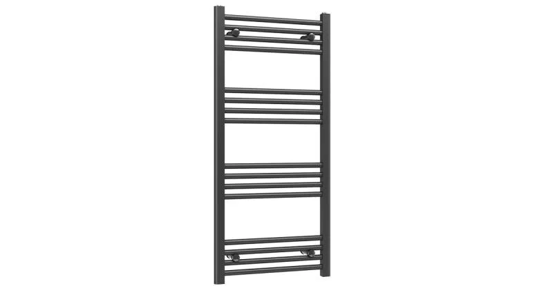 Kúpeľňový radiátor BASIC 500x1100mm, 434W - ČIERNA