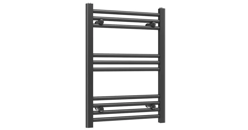 Kúpeľňový radiátor BASIC 500x700mm, 273W - ČIERNA