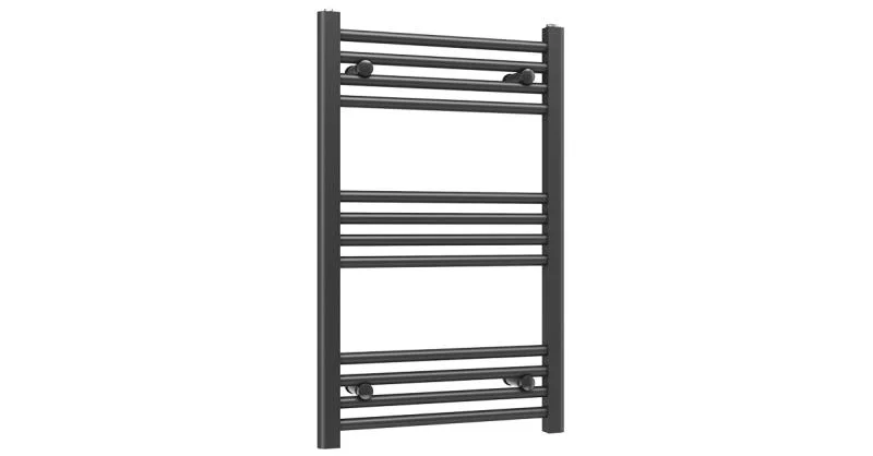 Kúpeľňový radiátor BASIC 500x800mm, 322W - ČIERNA