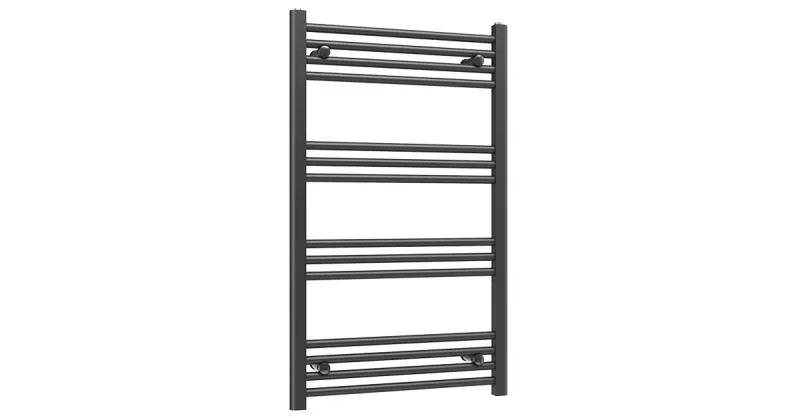 Kúpeľňový radiátor BASIC 600x1000mm, 463W - ČIERNA