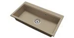 Granitový dřez ELITE 90 BÉŽOVÝ 90 x 50 x 21 cm