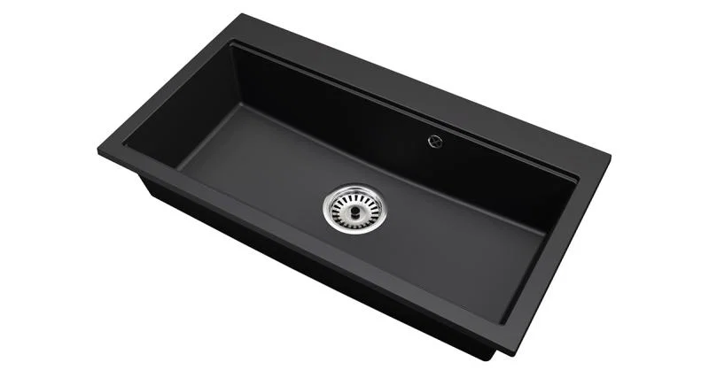 Granitový dřez ELITE 90 ČIERNY 90 x 50 x 21 cm