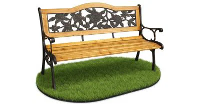 Záhradná lavica ROSA 125x77x52cm