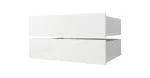 Súprava zásuviek 2 ks – Biela 45cm | pre skrine Davos, Dakota, Lanko, Cannes, Sapporo