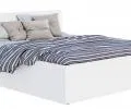 Manželská posteľ PANAMA KLASIK 140x200 + rošt BIELA