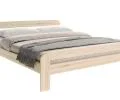 Moderná posteľ DALLAS 90x200 drevená BOROVICA