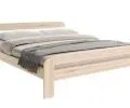 Moderná posteľ DALLAS 180x200 drevená BOROVICA