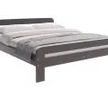 Moderná posteľ DALLAS 160x200 SIVÁ