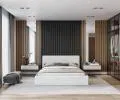 Čalúnená posteľ VEGAS 1 biela 160x200 z eko kože s dreveným roštom