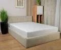 Plachta JERSEY s gumou 120x200 cm BIELA