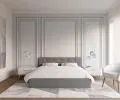 Čalúnená posteľ CRYSTAL šedá 160x200 s dreveným roštom