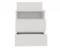 Nočný stolík MALWA M1 BIELA