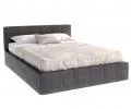 Čalúnená posteľ FLORIDA 180x200 s kovovým zdvižným roštom GRAFIT