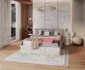 Penový matrac VITERBO JERSEY 120x200 cm s VISCO pamäťovou penou 13cm