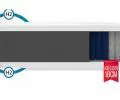 Taštičkový matrac TREVISO MAX JERSEY 100x200cm 22cm