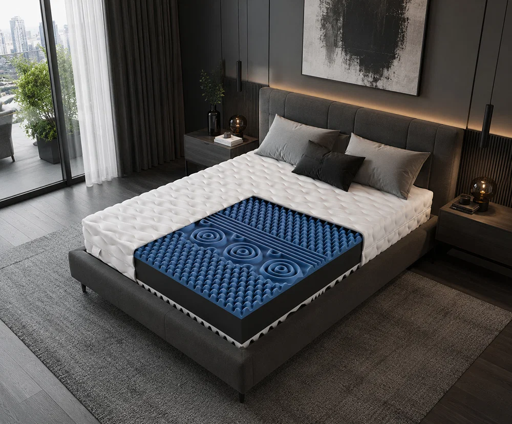 Zdravotný penový matrac VITERBO MAX JERSEY 140x200 cm 18cm