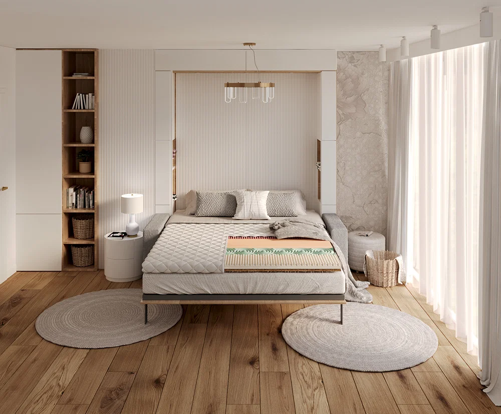 Vrchný matrac z profilovanej 7zónovej peny HR H30 a kokosom 120x200cm 5cm