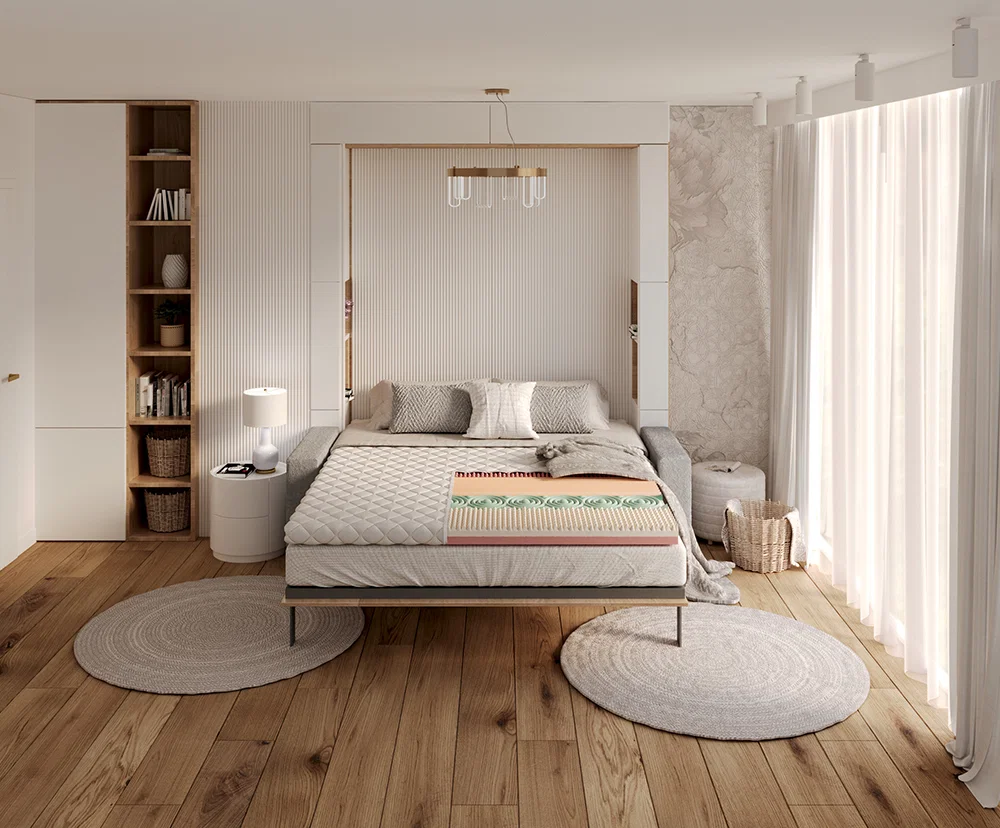Pamäťový vrchný matrac z HR peny 180x200cm 6cm