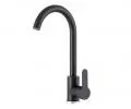 Granitový drez DON + batéria DECO ČIERNA ŽULA 44,2 x 41,5 x 17,1cm