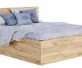 Manželská posteľ PANAMA KLASIK 180x200 + rošt DUB