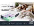 Penový matrac MERIDO 120x200 cm HR pena Silver Care poťah 30 cm
