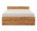 Posteľ PANAMA 120x200 so zdvíhacím dreveným roštom DUB ARTISAN