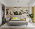 Čalúnená posteľ 160x200 cm MALMO TRINITY ŠEDÁ