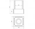 BIOKRB 13x13 cm SMART SIVÁ
