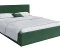 Čalúnená posteľ RINO 120x200 cm s roštom zelená