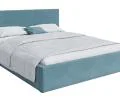 Čalúnená posteľ RINO 140x200 cm s roštom tyrkysová