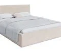 Čalúnená posteľ RINO 180x200 cm s roštom krémová