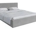Čalúnená posteľ RINO 180x200 cm s roštom sivá