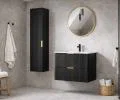 Kúpeľňová zostava so zapusteným umývadlom ADEL BLACK SKY 60cm