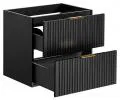 Kúpeľňová skrinka pod umývadlo ADEL BLACK 60 cm