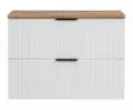 Kúpeľňová skrinka pod umývadlo ADEL WHITE 80 cm