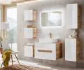 Kúpeľňová skrinka pod umývadlo ARUBA WHITE 80 cm
