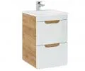 Kúpeľňová skrinka pod umývadlo ARUBA WHITE 2S 40 cm