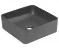 Keramické umývadlo SLIM, sivá, 37 cm