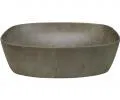 Keramické umývadlo ANNA, khaki kameň, 50 cm