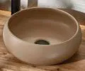 Keramické umývadlo WIKI, béžová, 36 cm
