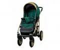 Kočík 4v1 BabyLux Gold Lux Bottle Green